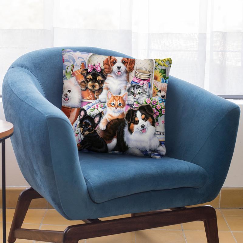 Fun Size Throw Pillow By Jenny Newland - All About Vibe
