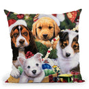 Puppy Surprise Throw Pillow By Jenny Newland - All About Vibe