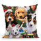 Puppy Surprise Throw Pillow By Jenny Newland - All About Vibe