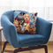 Camping Buddies Throw Pillow By Jenny Newland - All About Vibe