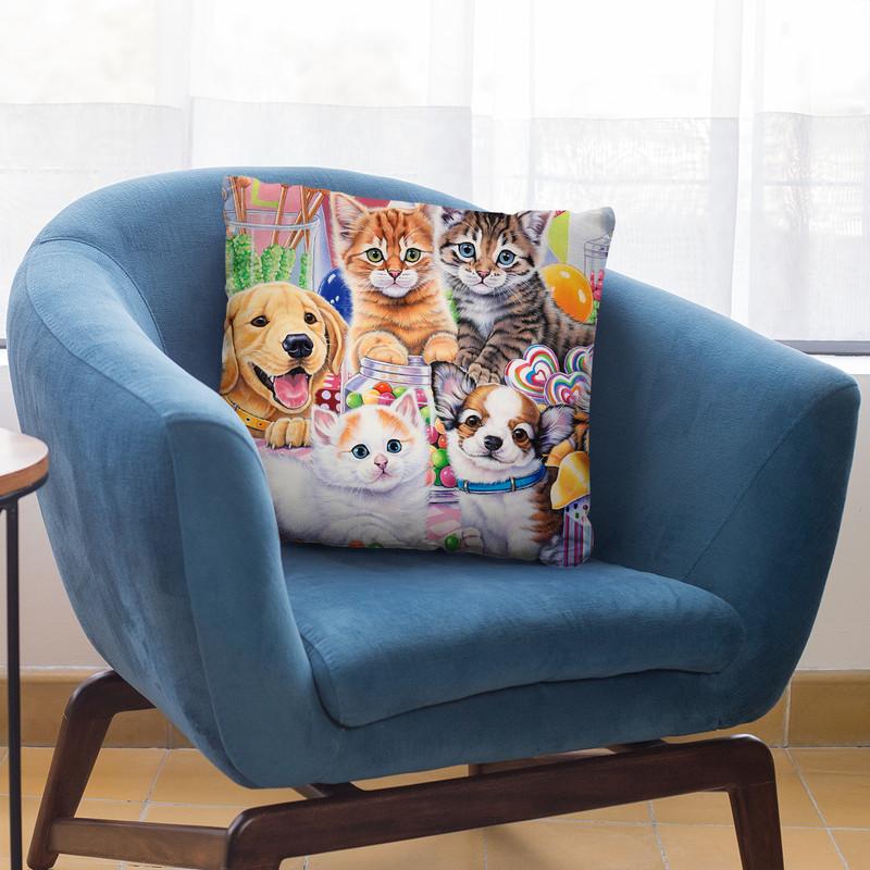 Sweet Things Throw Pillow By Jenny Newland - All About Vibe