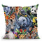 Jungle Babies Throw Pillow By Jenny Newland - All About Vibe
