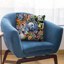 Jungle Babies Throw Pillow By Jenny Newland - All About Vibe