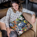 Jungle Babies Throw Pillow By Jenny Newland - All About Vibe