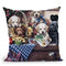 Five Puppies Throw Pillow By Jenny Newland - All About Vibe