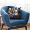 Five Puppies Throw Pillow By Jenny Newland - All About Vibe