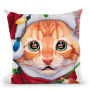 Uh Oh! Santa! Throw Pillow By Jenny Newland - All About Vibe