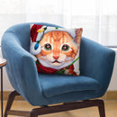 Uh Oh! Santa! Throw Pillow By Jenny Newland - All About Vibe