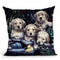 Puppies To The Rescue Throw Pillow By Jenny Newland - All About Vibe