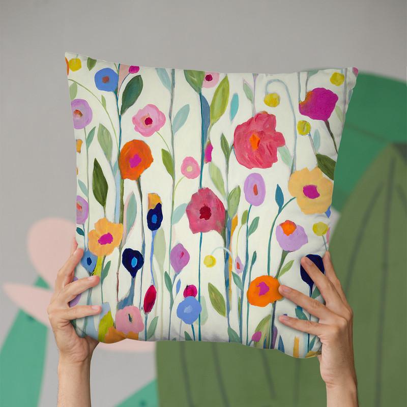 Gentle Soul Throw Pillow By Carrie Schmitt - All About Vibe