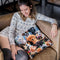 Puppy Collage Throw Pillow By Jenny Newland - All About Vibe
