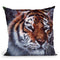Tiger In The Midst Throw Pillow By Jenny Newland - All About Vibe