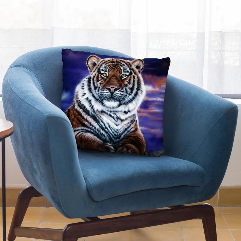 Arizona Tiger Throw Pillow By Jenny Newland - All About Vibe