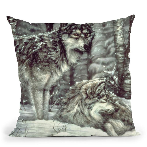 Bedding Down Throw Pillow By Jenny Newland - All About Vibe
