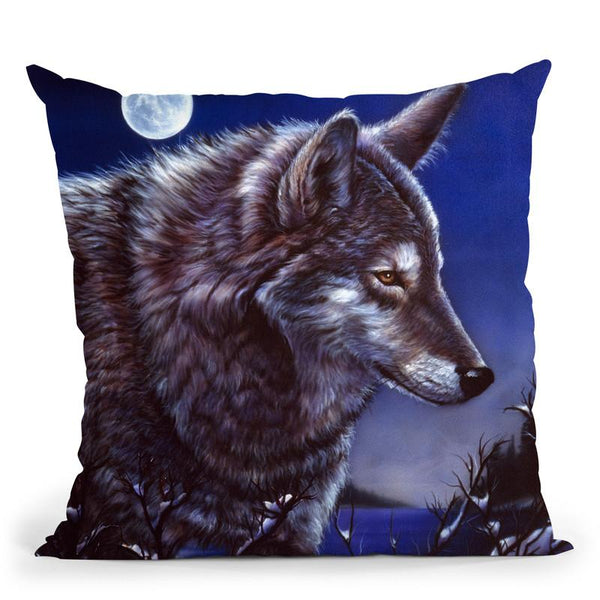 Lonely One Throw Pillow By Jenny Newland - All About Vibe