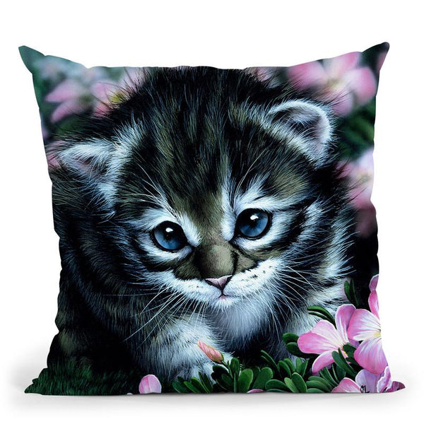 Bright Eyes Throw Pillow By Jenny Newland - All About Vibe
