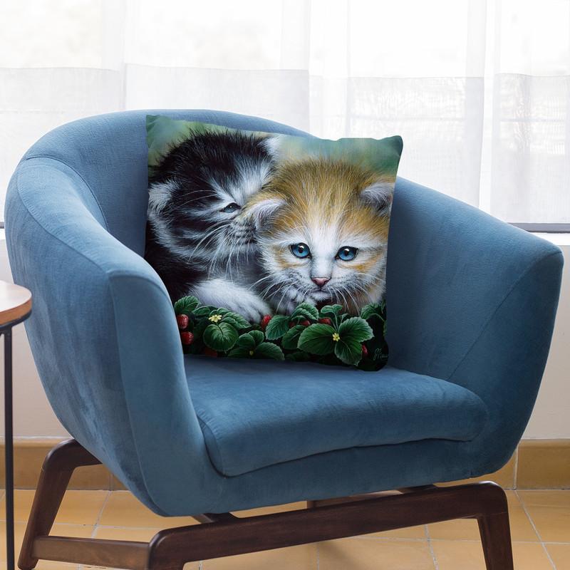 Friendship Throw Pillow By Jenny Newland - All About Vibe