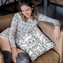 Christmas Cuties 1 Throw Pillow By Jenny Newland - All About Vibe