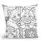 Christmas Cuties 2 Throw Pillow By Jenny Newland - All About Vibe