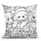 Christmas Cuties 10 Throw Pillow By Jenny Newland - All About Vibe