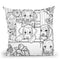 Christmas Cuties 13 Throw Pillow By Jenny Newland - All About Vibe