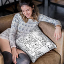 Christmas Cuties 13 Throw Pillow By Jenny Newland - All About Vibe