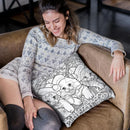 Christmas Cuties 15 Throw Pillow By Jenny Newland - All About Vibe