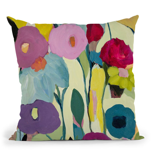 Rising Toward The Sun Throw Pillow By Carrie Schmitt