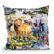 Safari Wildlife Throw Pillow By Jenny Newland - All About Vibe