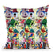 Birdhouses And Birds Tower Throw Pillow By Jenny Newland - All About Vibe