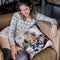 Kittens And Teddy Bear Throw Pillow By Jenny Newland - All About Vibe