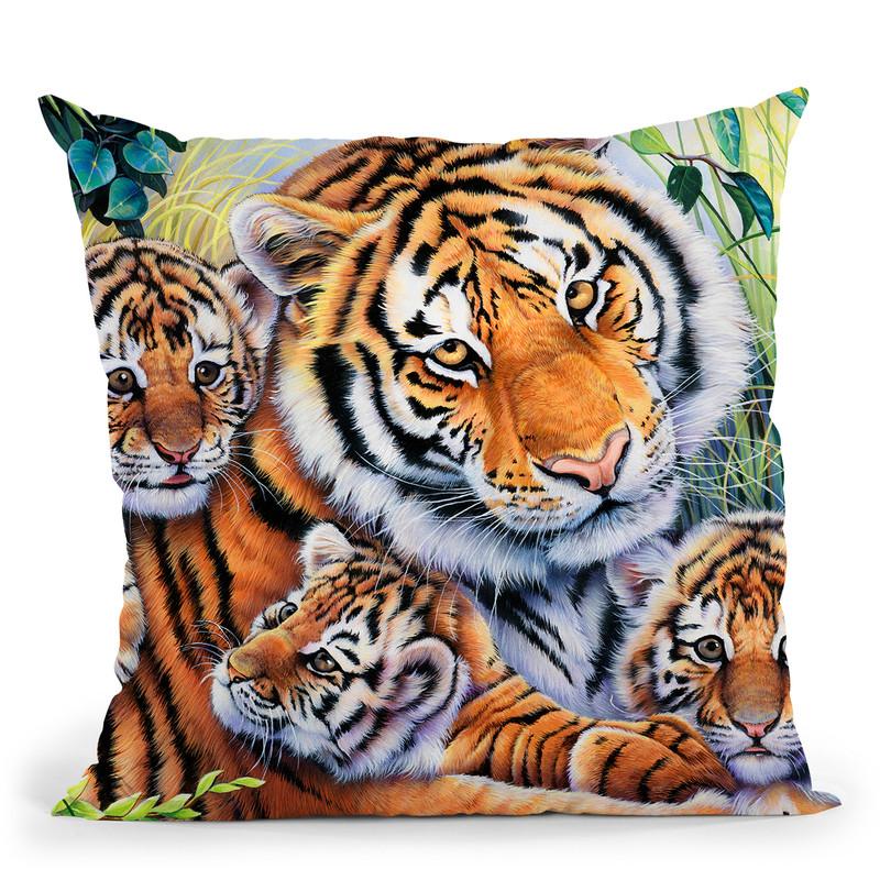 LilyÕS Pride Throw Pillow By Jenny Newland - All About Vibe