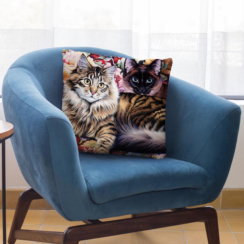 Raja And Mulan Throw Pillow By Jenny Newland - All About Vibe