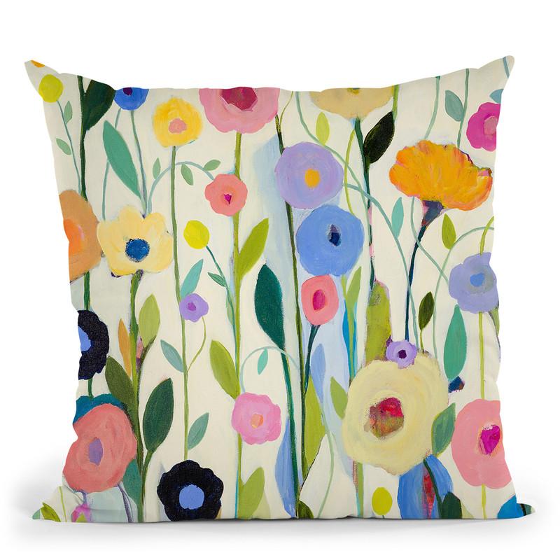 Songs Of Joy Throw Pillow By Carrie Schmitt - All About Vibe