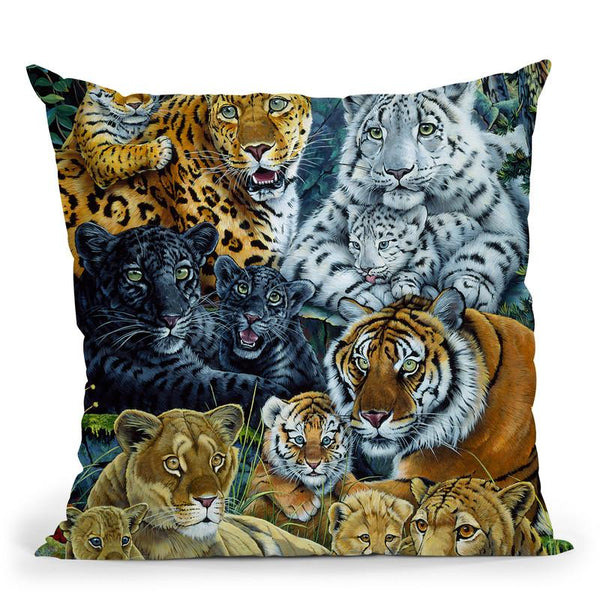 The Mother'S Pride Throw Pillow By Jenny Newland - All About Vibe