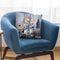 Cat Carousel Throw Pillow By Jenny Newland - All About Vibe