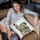 Pony Tails Throw Pillow By Jenny Newland - All About Vibe