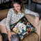 Curious Christmas Pups Throw Pillow By Jenny Newland - All About Vibe