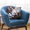 Christmas Kittens And All The Trim'Ns Throw Pillow By Jenny Newland - All About Vibe