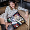Christmas Calendar Kittens Throw Pillow By Jenny Newland - All About Vibe