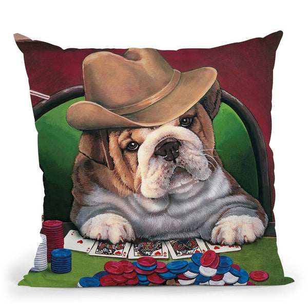 Beginner'S Luck Throw Pillow By Jenny Newland - All About Vibe