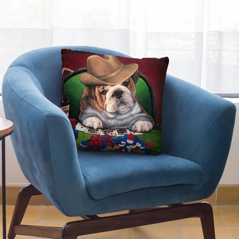 Beginner'S Luck Throw Pillow By Jenny Newland - All About Vibe