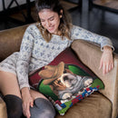 Beginner'S Luck Throw Pillow By Jenny Newland - All About Vibe