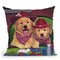 Poker Dogs Throw Pillow By Jenny Newland - All About Vibe