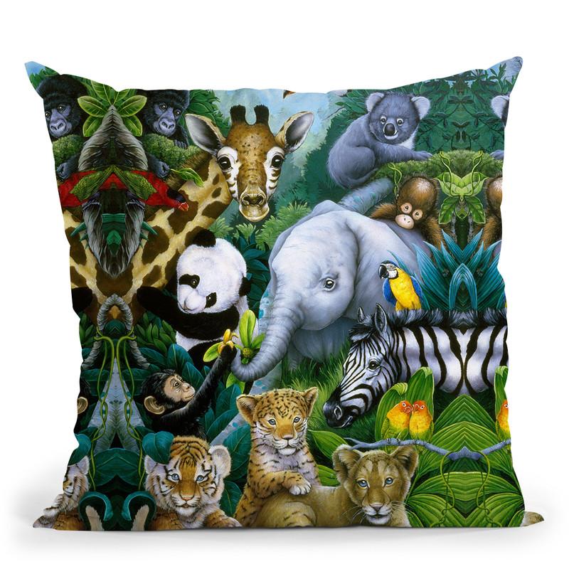 A Rare Occasion Throw Pillow By Jenny Newland - All About Vibe