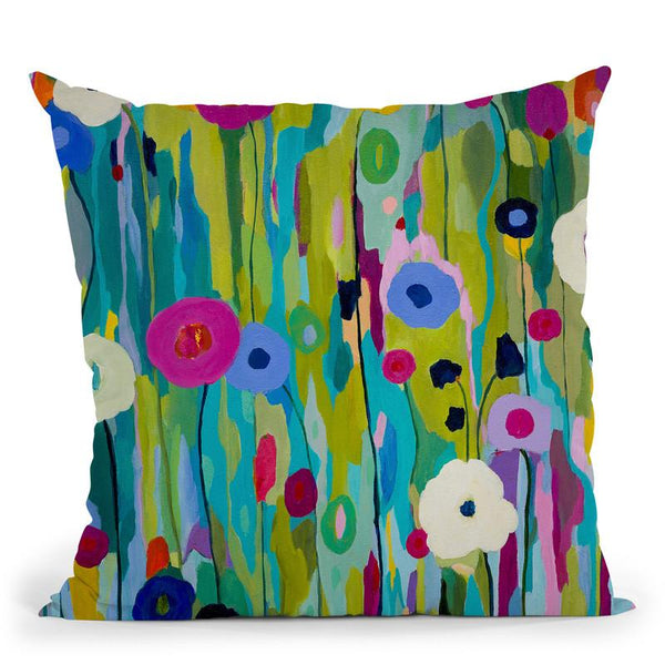 Verdant Throw Pillow By Carrie Schmitt - All About Vibe