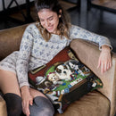 Calling Your Bruff Throw Pillow By Jenny Newland - All About Vibe