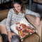 Queen Of Hearts Throw Pillow By Howie Green - All About Vibe