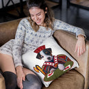 Jack Of Hearts Throw Pillow By Jenny Newland - All About Vibe