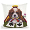 Queen Of Spades Throw Pillow By Jenny Newland - All About Vibe